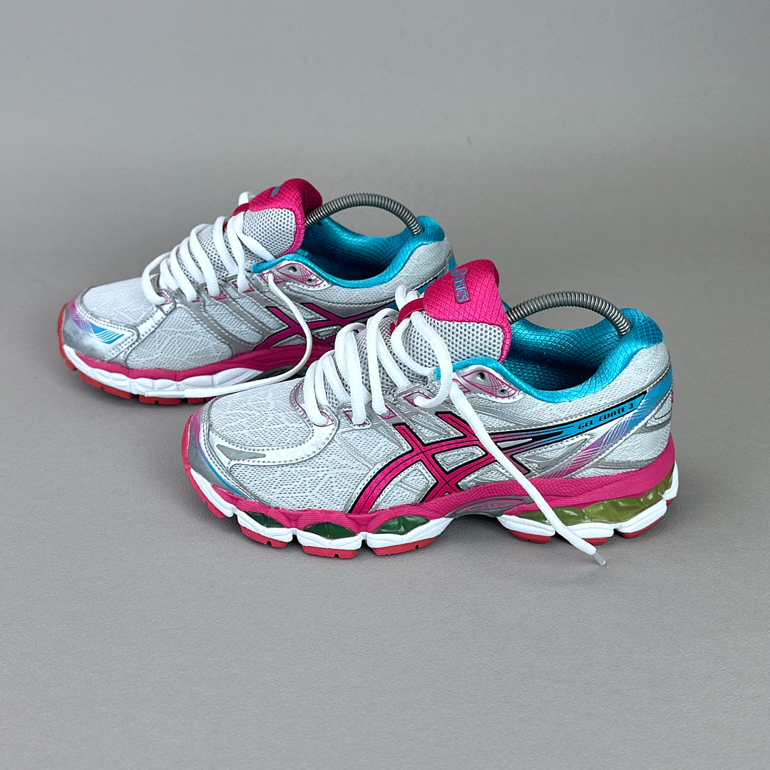 ASICS Gel Nimbus 16 - Argent / Rose Fluo - Sneykers
