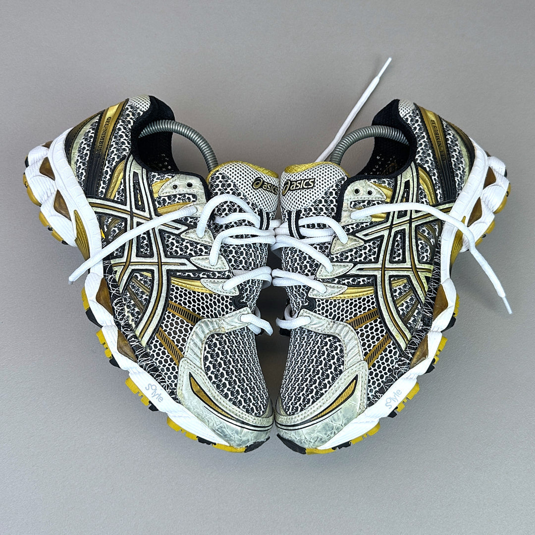 ASICS Gel Nimbus 16 - Blanc / Or - Sneykers