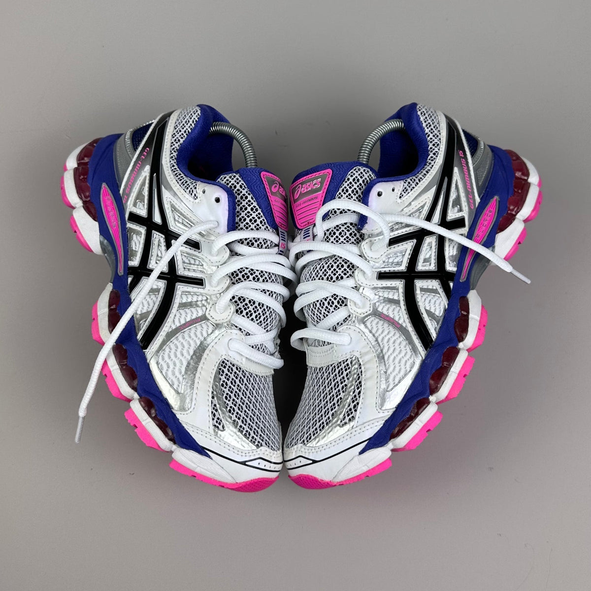 ASICS Gel Nimbus 16 - Blanc / Indigo / Rose Fluo - Sneykers