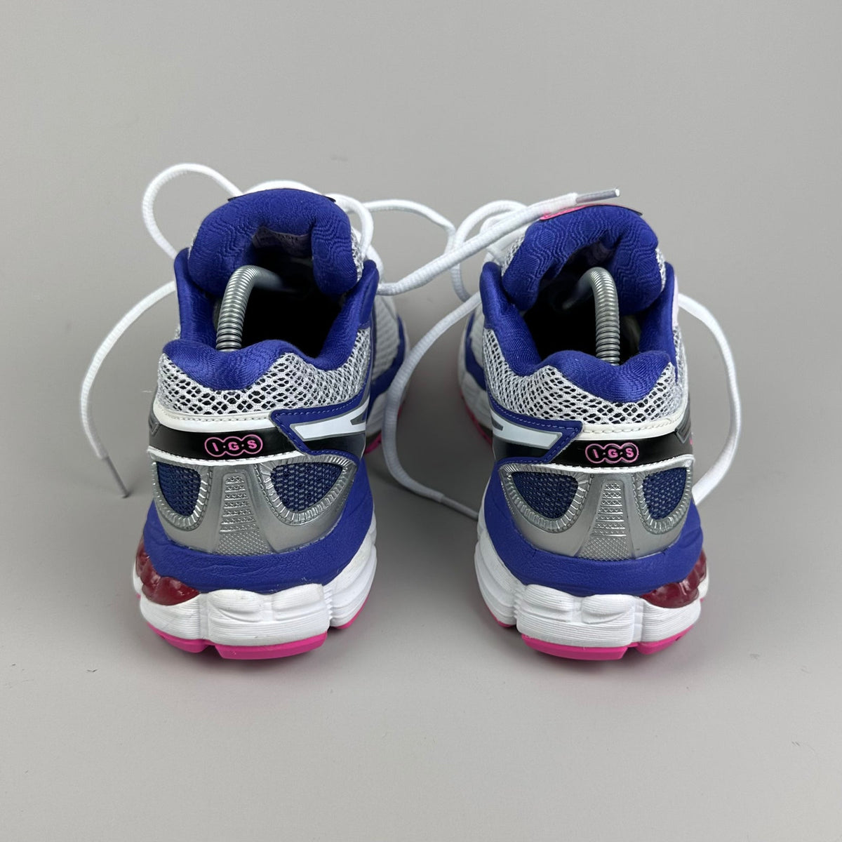 ASICS Gel Nimbus 16 - Blanc / Indigo / Rose Fluo - Sneykers