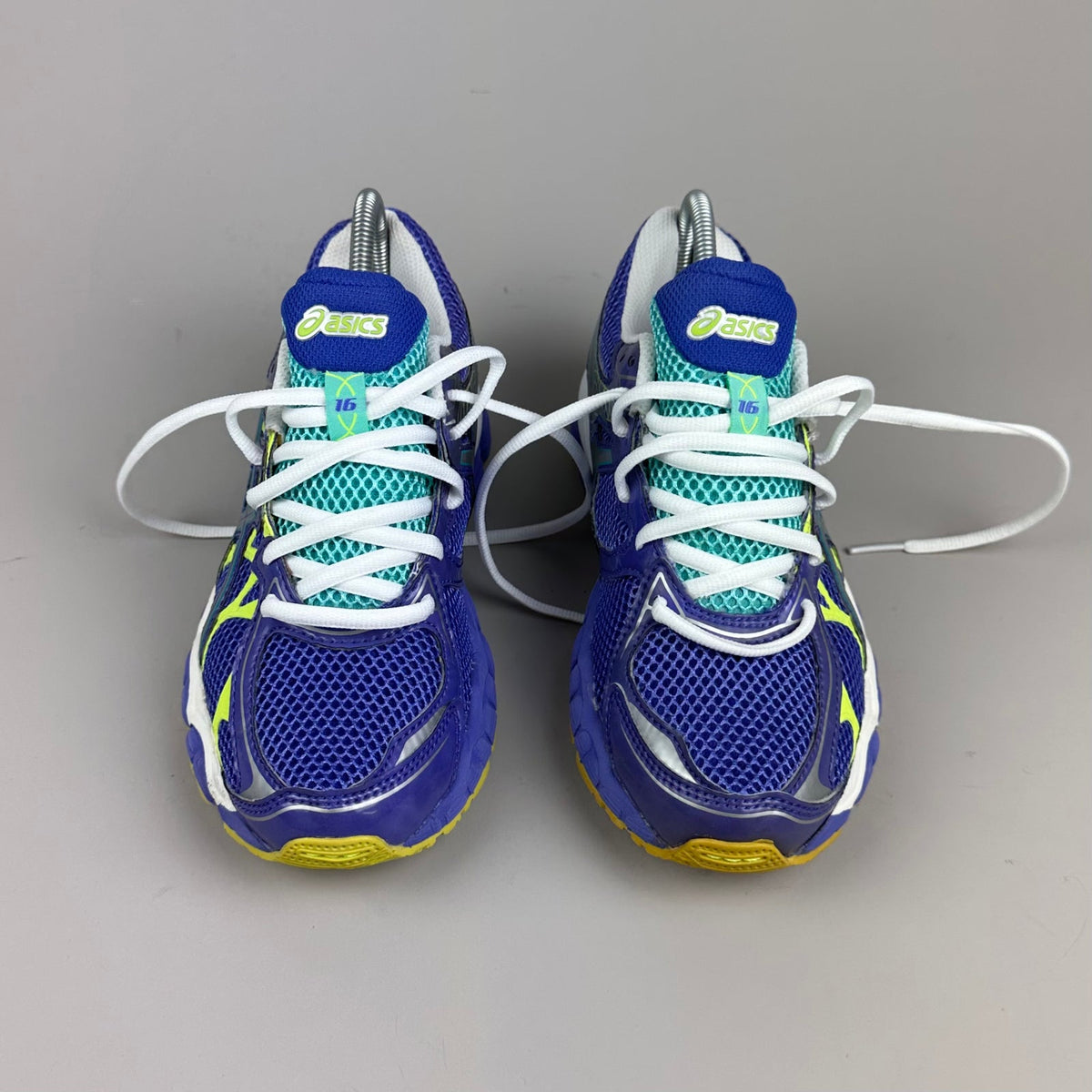 ASICS Gel Nimbus 16 - Bleu / Jaune Fluo - Sneykers