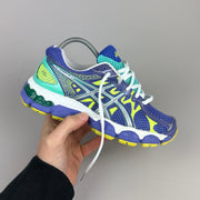 ASICS Gel Nimbus 16 - Bleu / Jaune Fluo - Sneykers