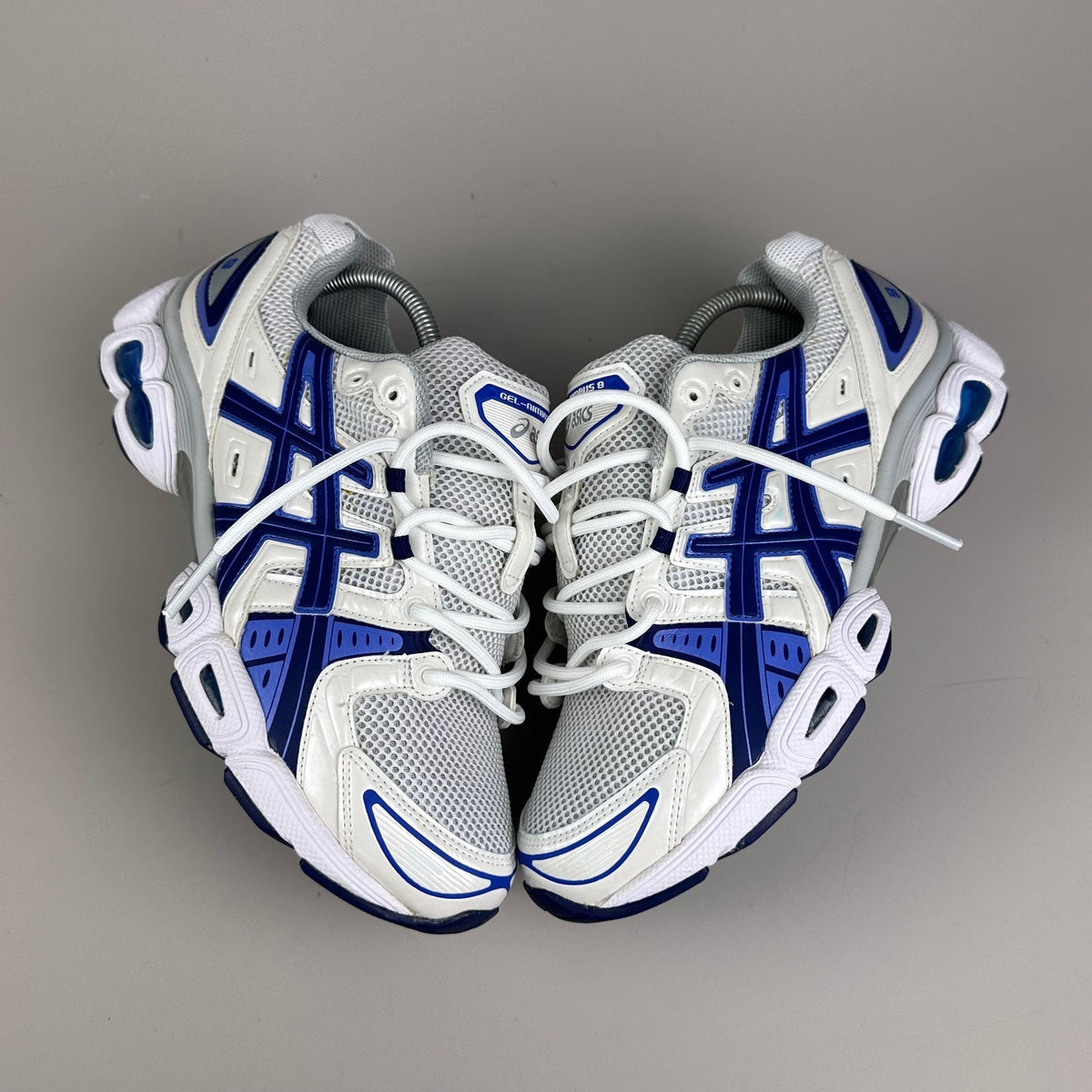 ASICS Gel Nimbus 16 - Blanc / Bleu Cobalt - Sneykers