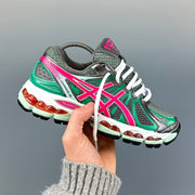ASICS Gel Nimbus 16 - Gris / Vert - Sneykers