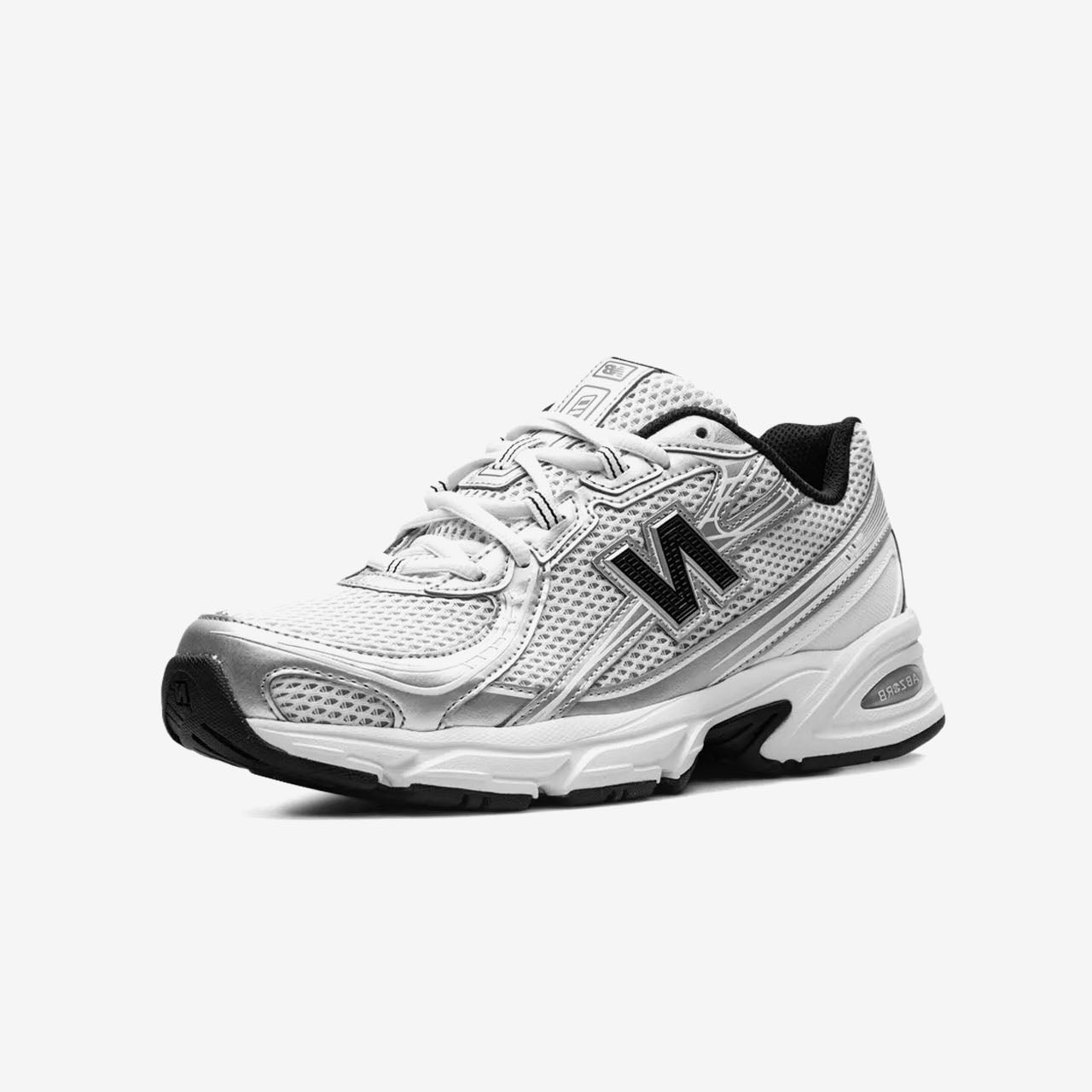 New Balance 740 White Metallic Silver Black