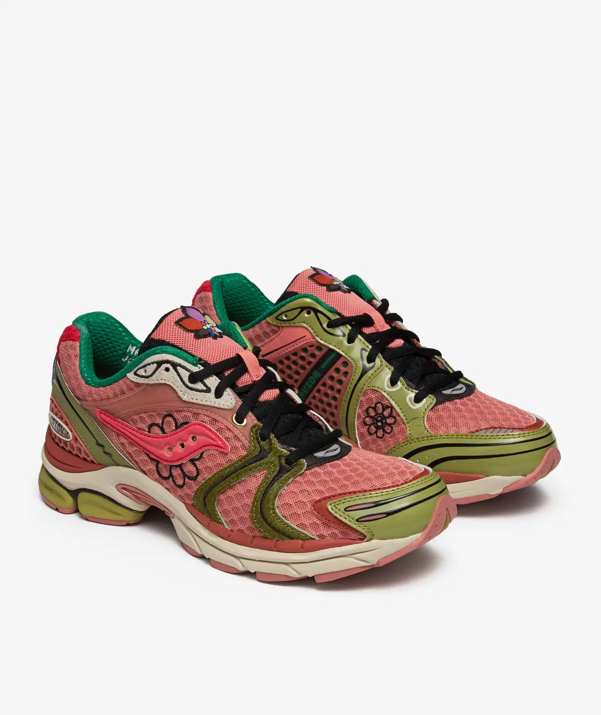 Saucony ProGrid Triumph 4 - Jae Tips Peach / Leaf - Sneykers