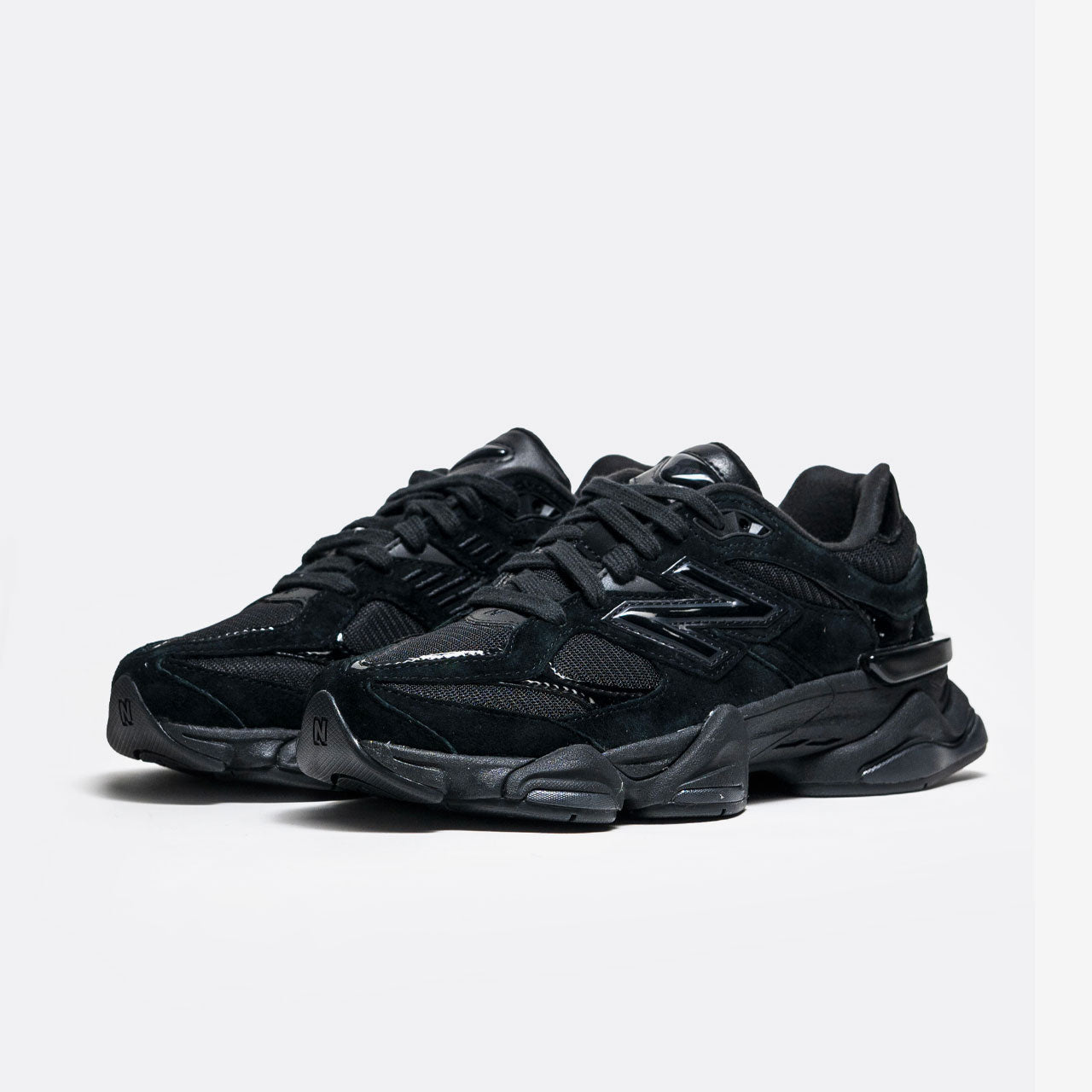 New Balance 9060 Triple Black Patent