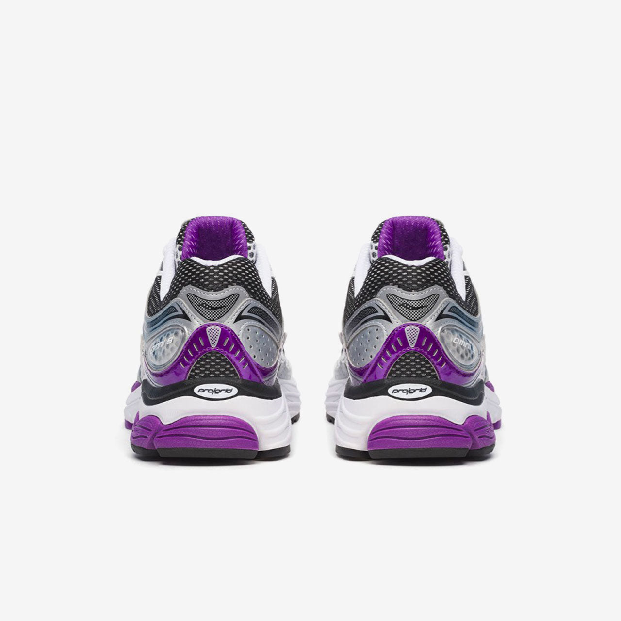 Saucony ProGrid Omni 9 White Black Silver Purple