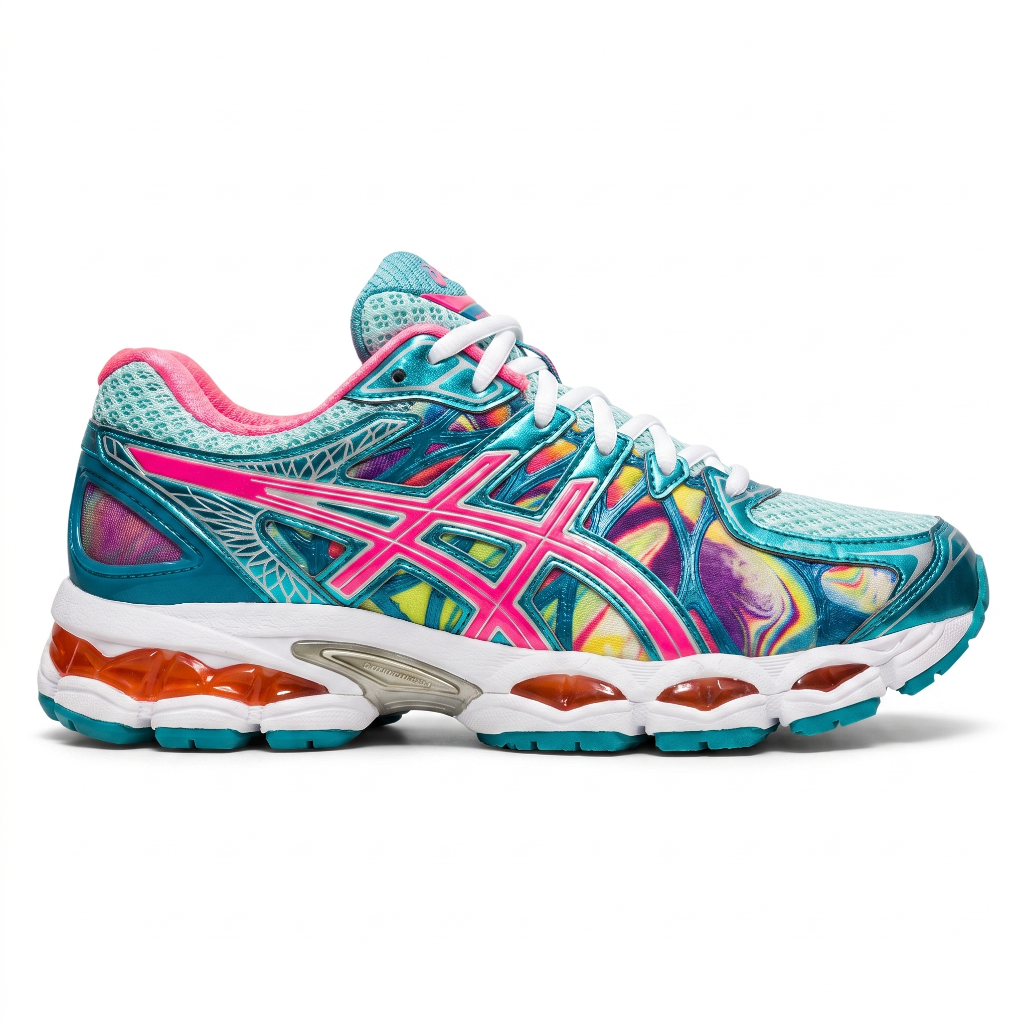 ASICS Gel Nimbus 16 Aqua Paisley - Sneykers