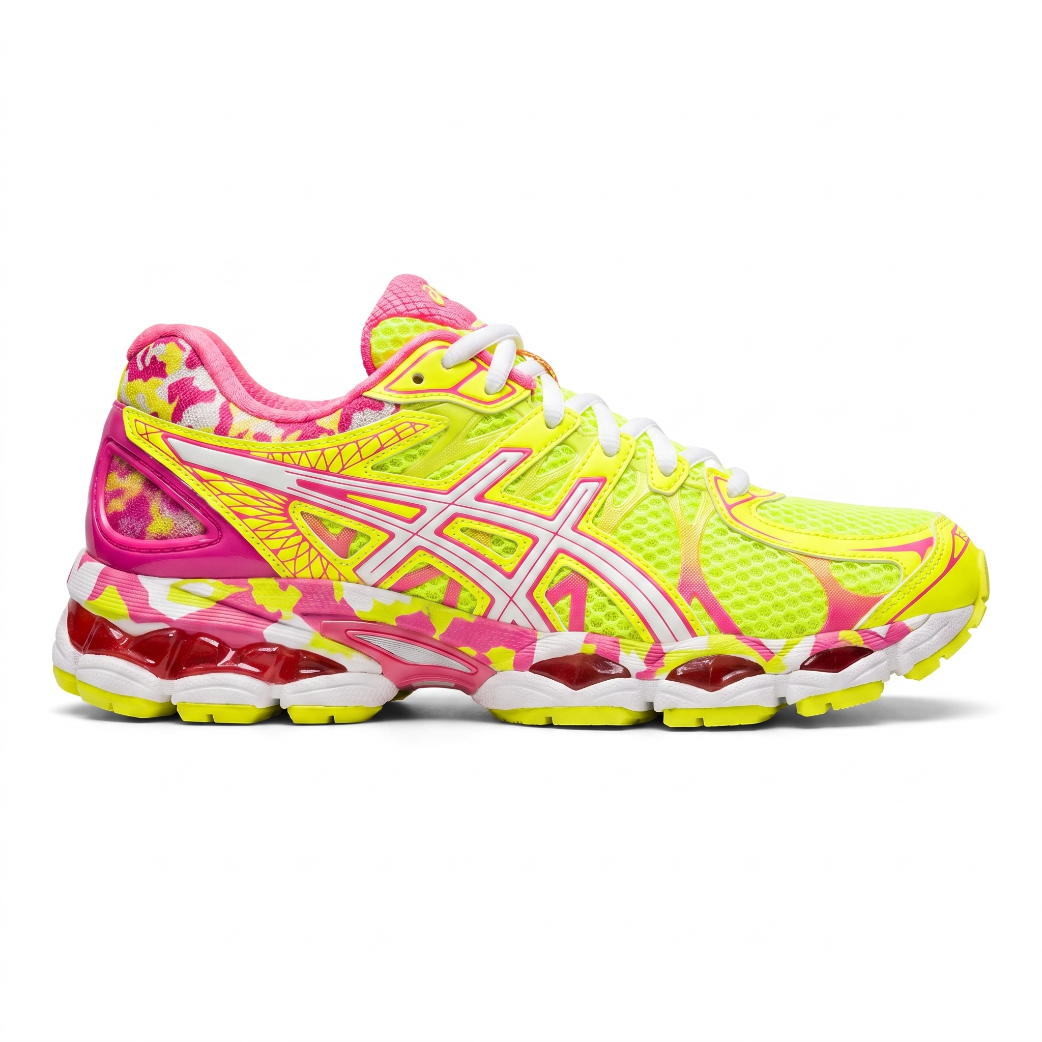 ASICS Gel Nimbus 16 Neon Camo - Sneykers