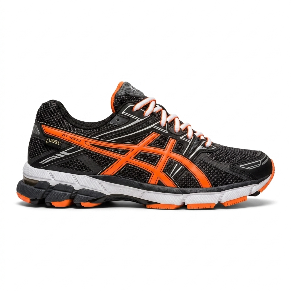 ASICS Gel Nimbus 16 - Anthracite / Orange Vif - Sneykers