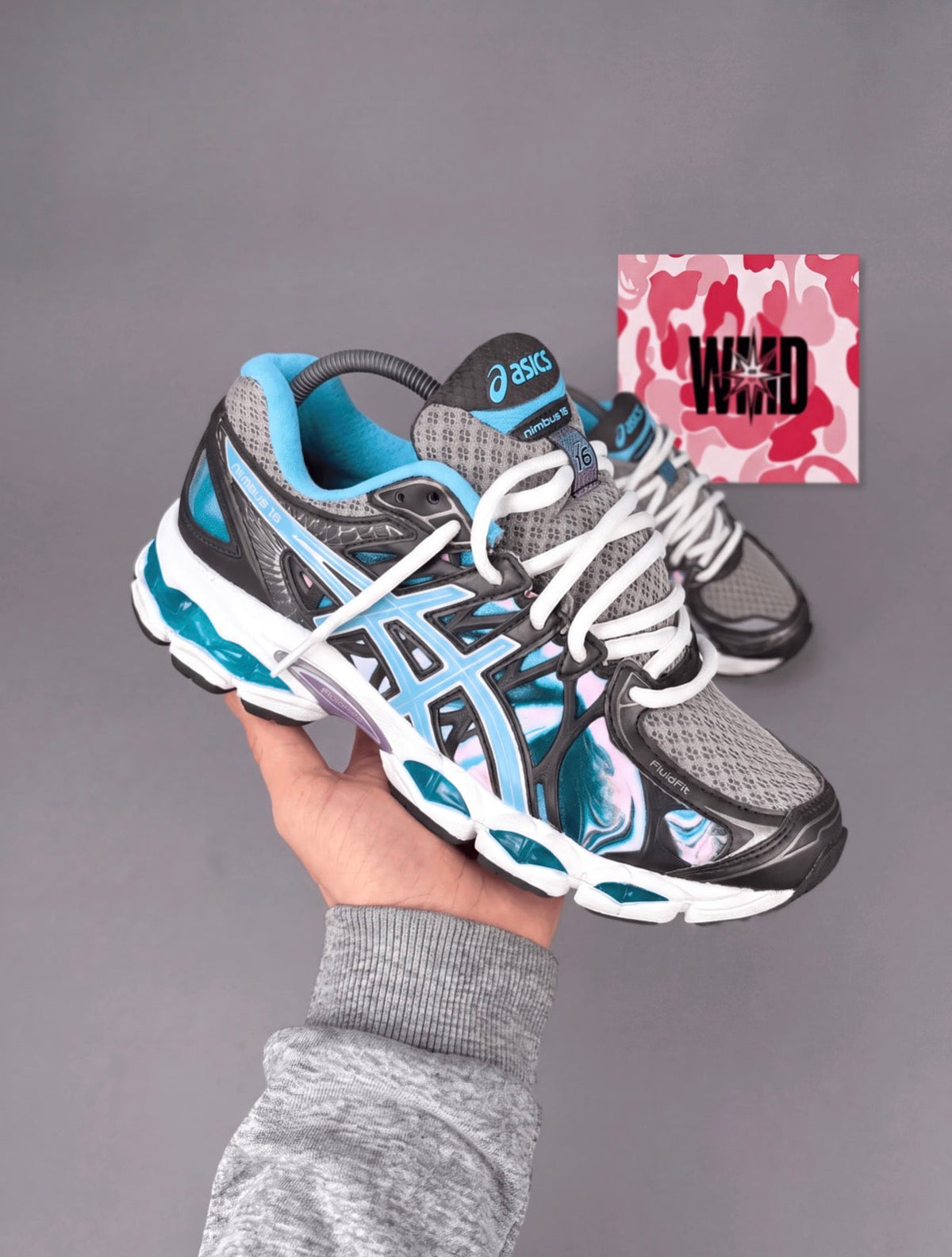 ASICS Gel Nimbus 16 - Ice Storm - Sneykers